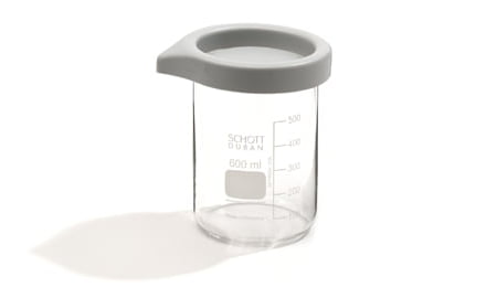 Glass beaker 1000ml with lid for S 15 / S 15H / S