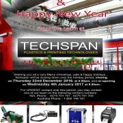 Christmas shutdown flyer