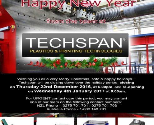 Christmas shutdown flyer