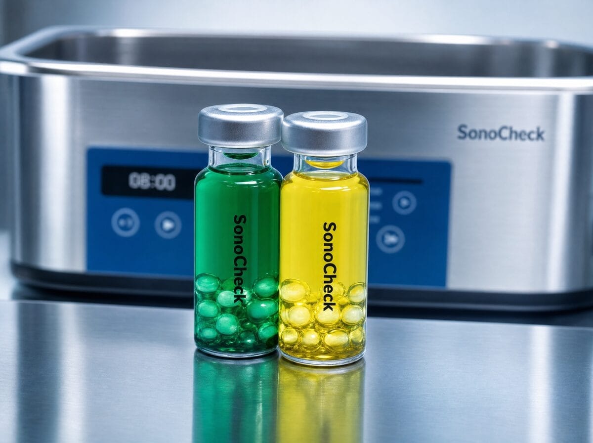 Sonocheck test vials